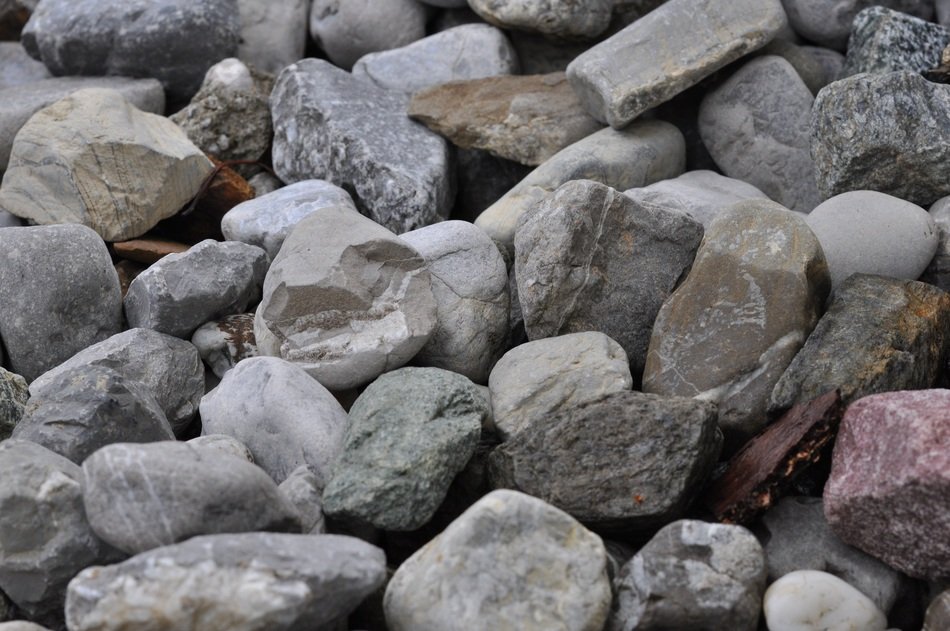 stones nature grey rock boulder