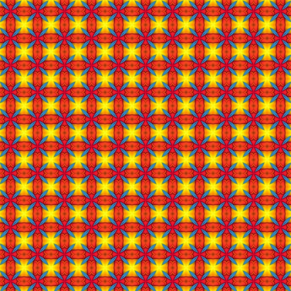 red pattern design
