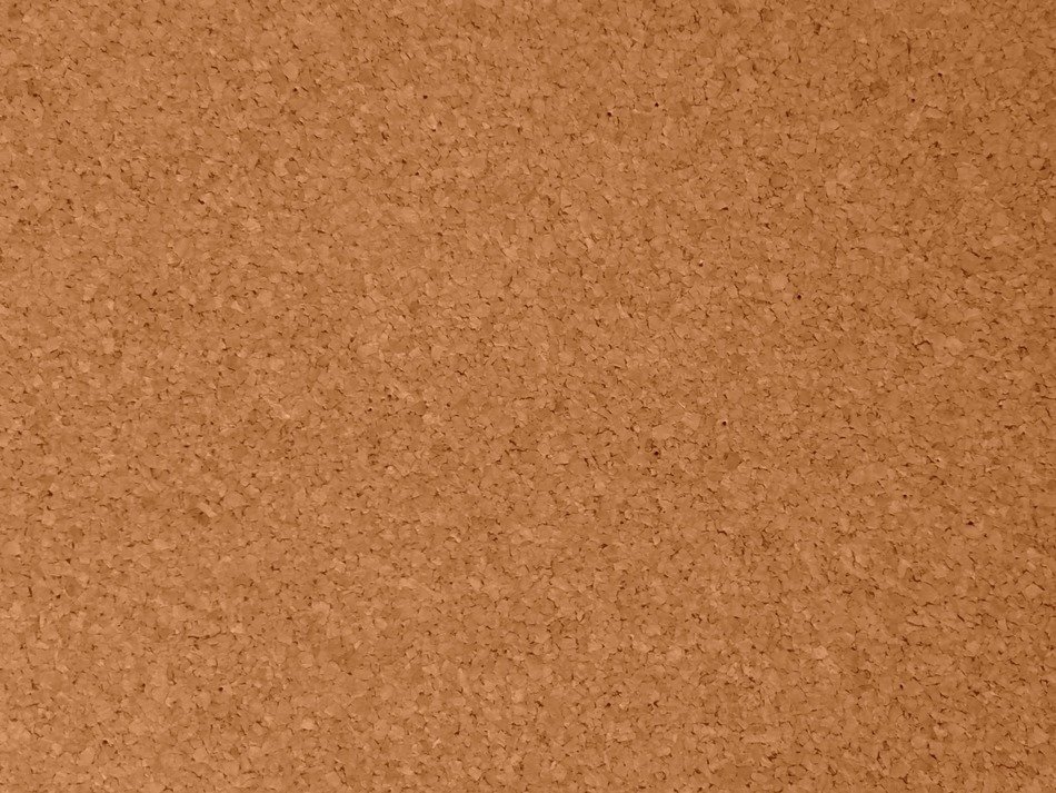 bulletin board cork structure
