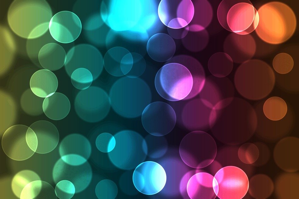 background colorful circle
