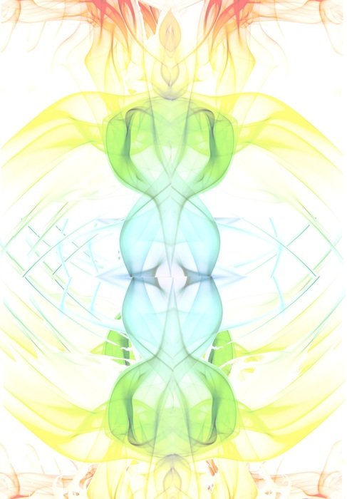 smoke swirls pastels