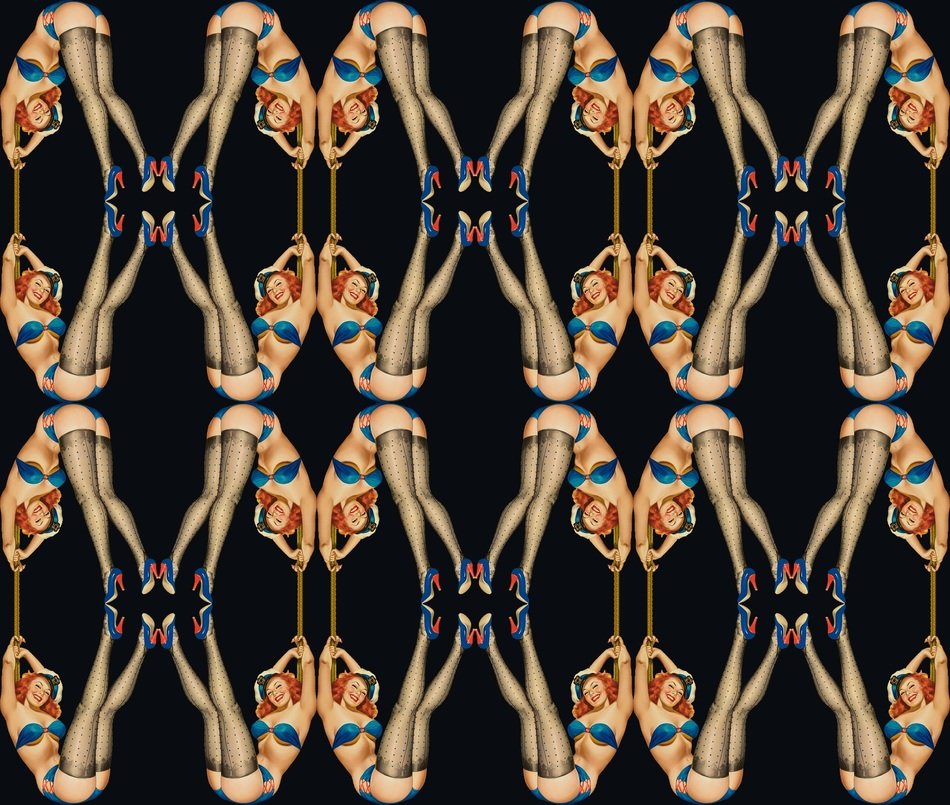 kaleidoscope symmetry pattern girls