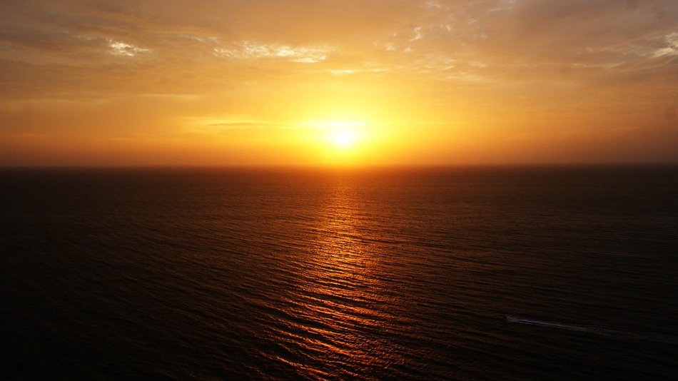 sun sunset red sky
