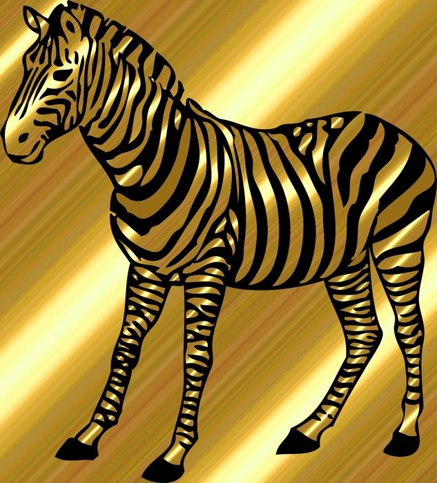 zebra animal gradient background