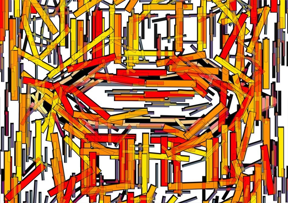bars pattern chaos line color