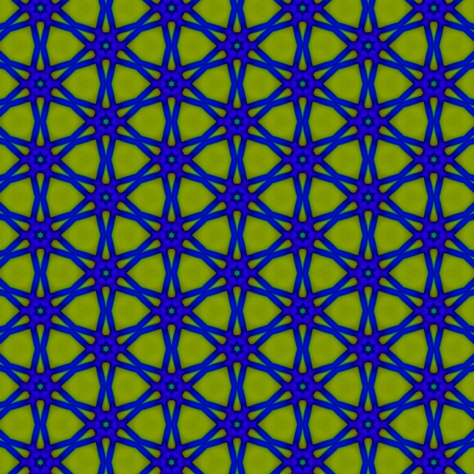 green blue design pattern