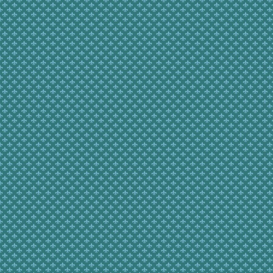 blue lilies background fabric