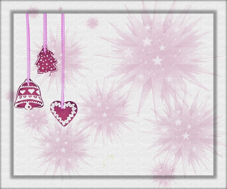 christmas background frame canvas