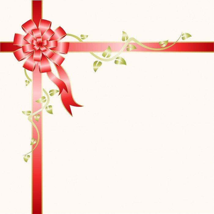 bow abstract background white red