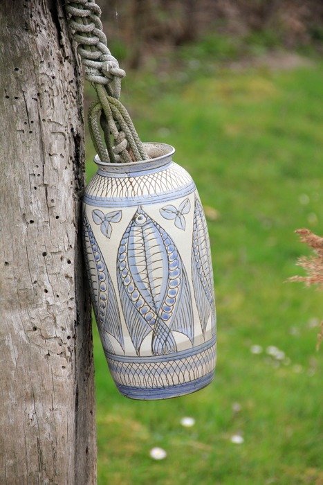 ceramic decor fish pattern