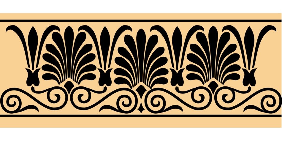arabesque greek antique ornament