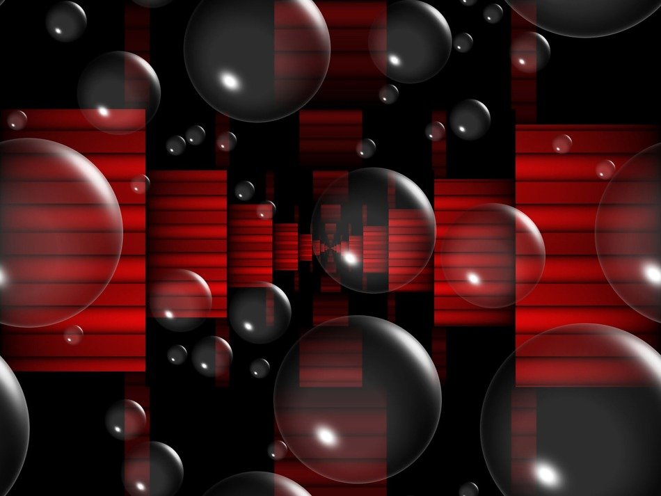 bubbles patterns backgrounds red