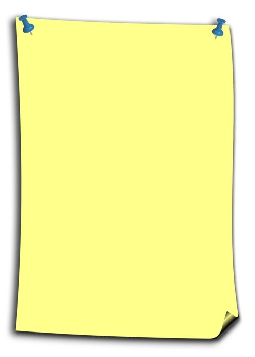 stationery corners bent background