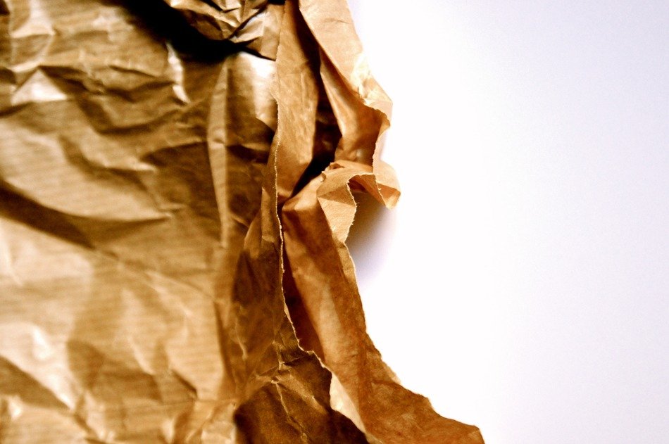 paper old brown fold crumples