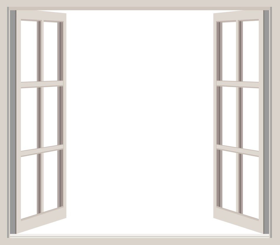 window frame open