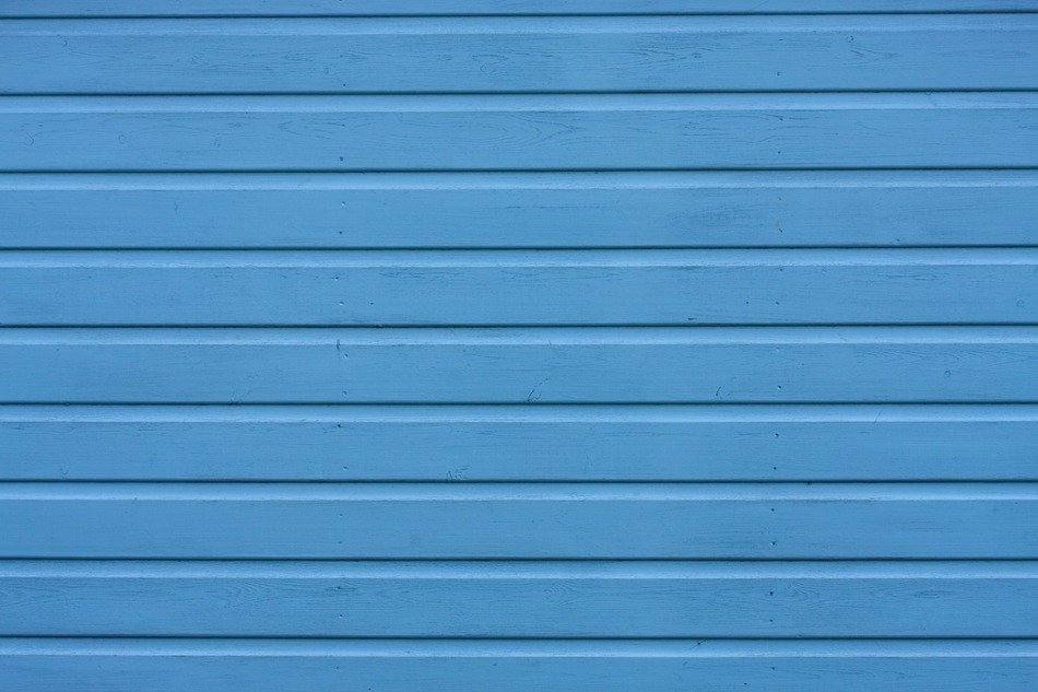 blue wood wooden slats painted