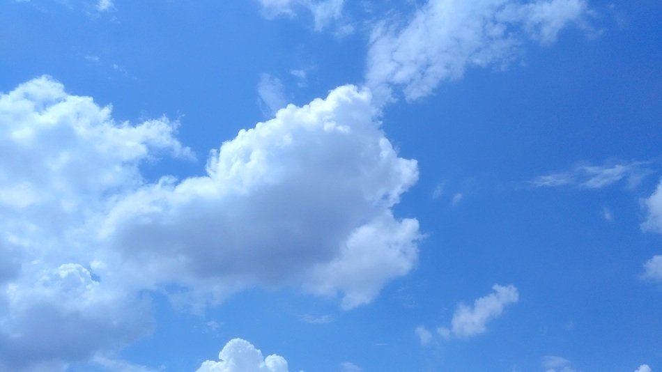clouds blue sky