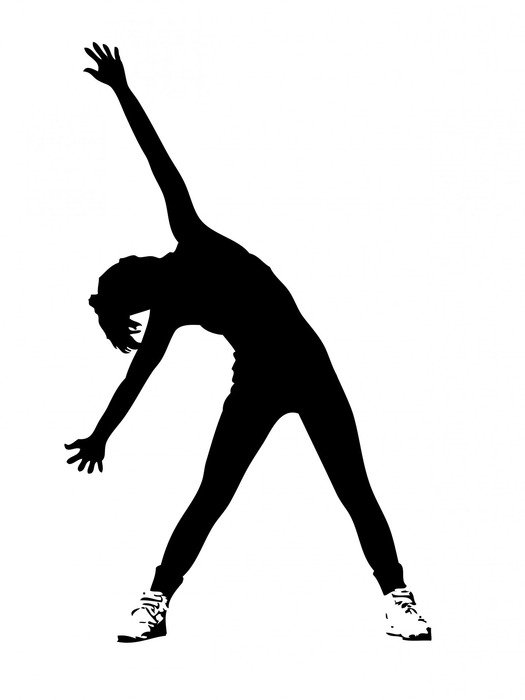 woman girl female lady exercising