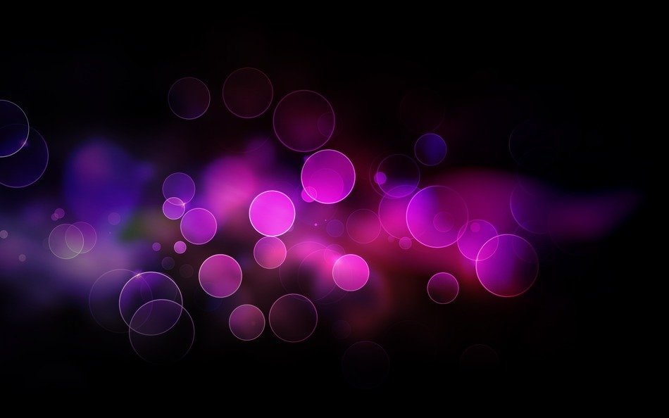 pink red black bokeh in background