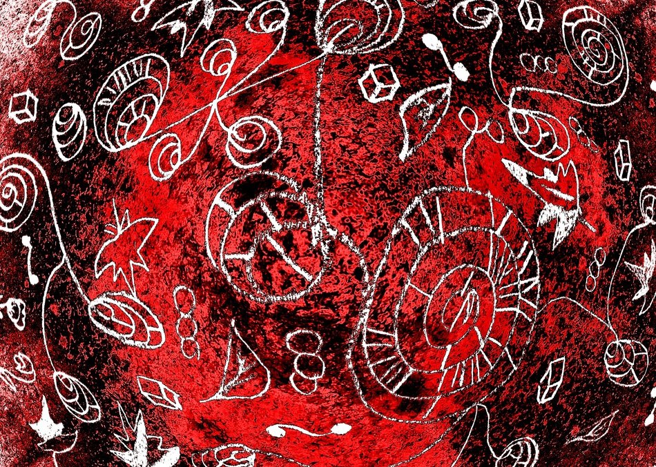 art drawing digital red image