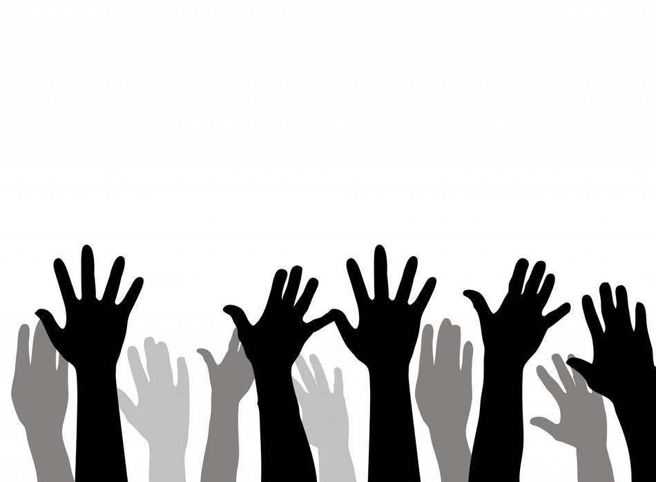 hands hand raised