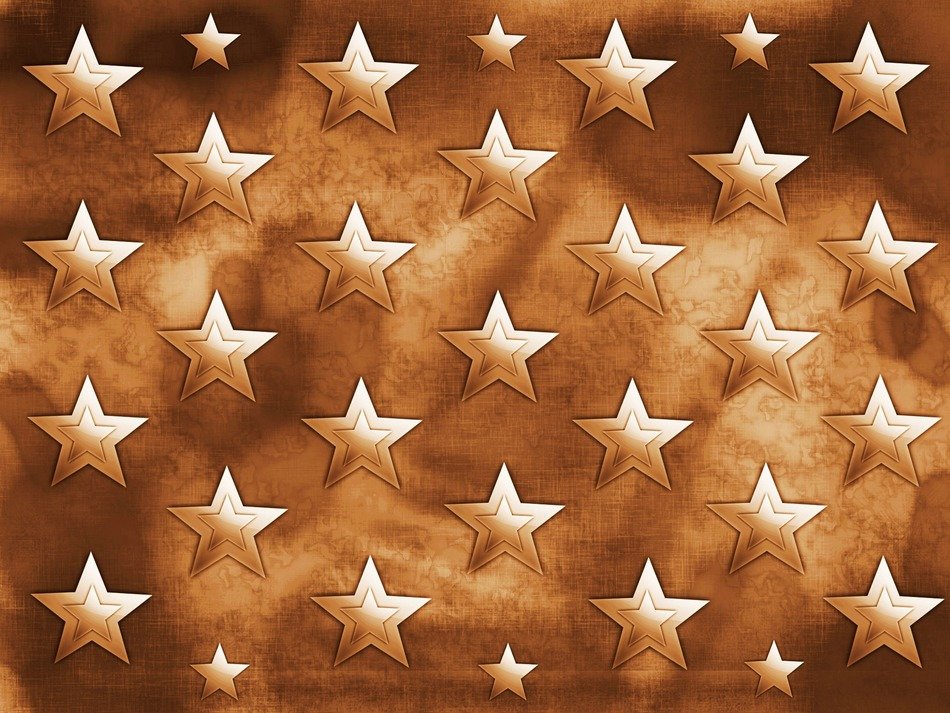 stars brown background shiny