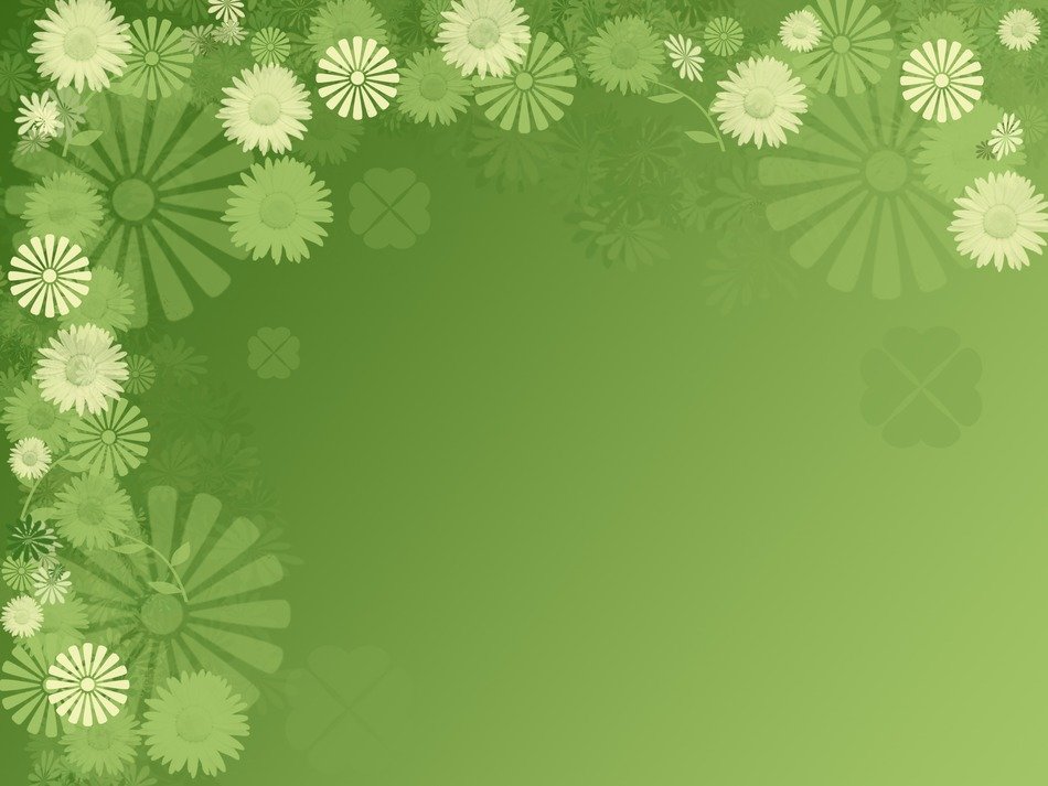 background green spring easter