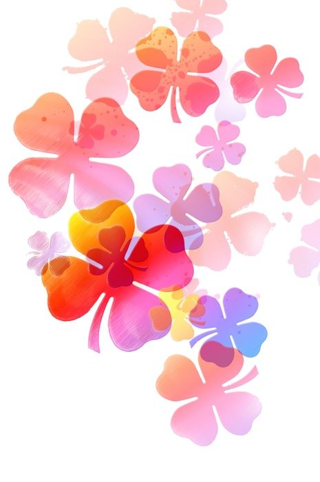 flower soft drawing background