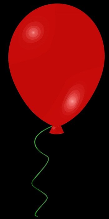 balloon red layers toy