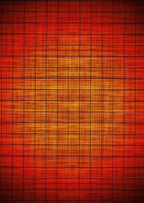 abstract orange red colored square