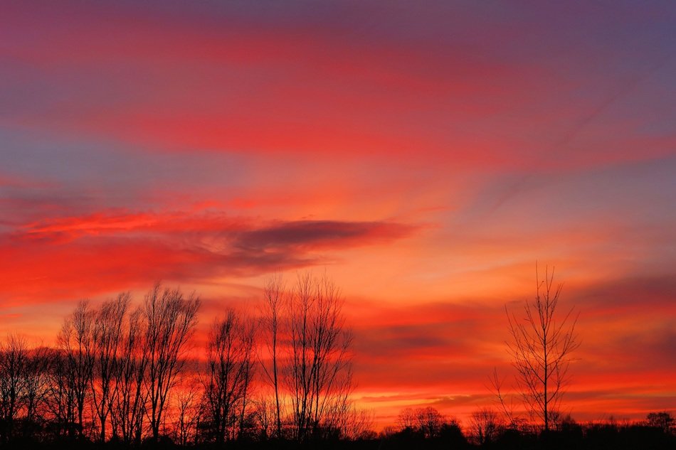 sunset background colorful sky