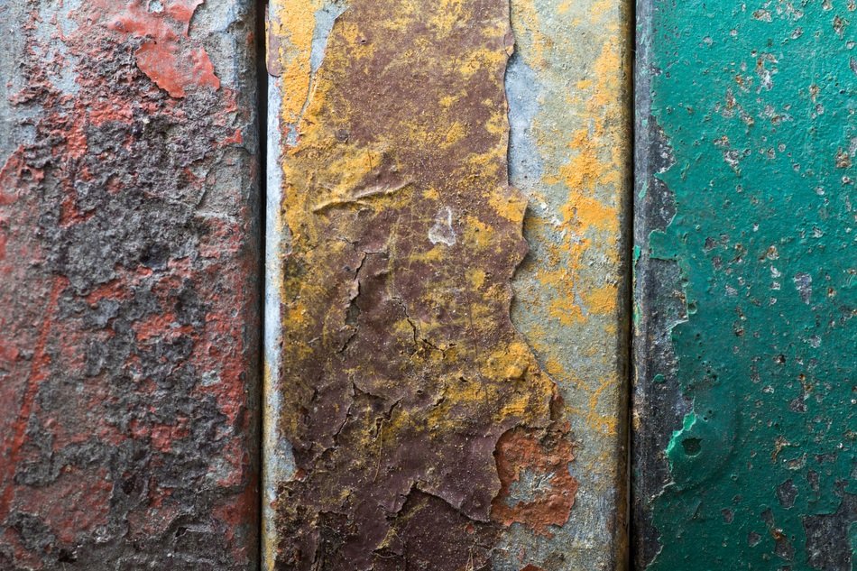 background metal old paint