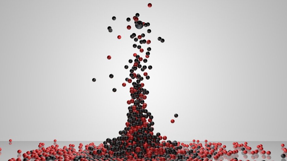 spheres render shape 3d