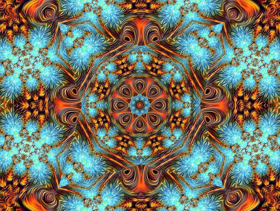 fractal background colorful graphic