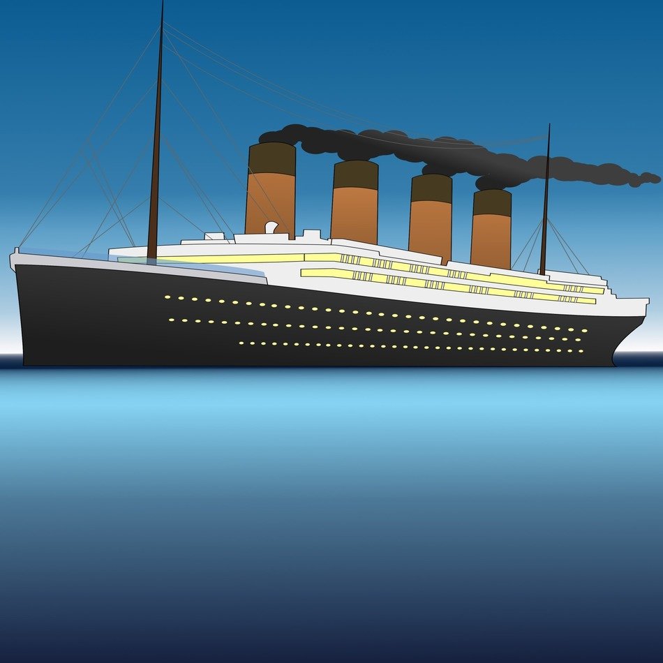 titanic sea water wallpaper