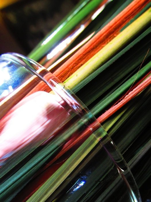 abstract background rainbow glass