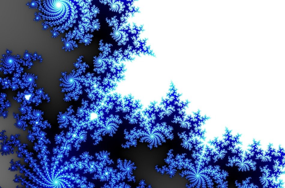 blue gray abstract spiral