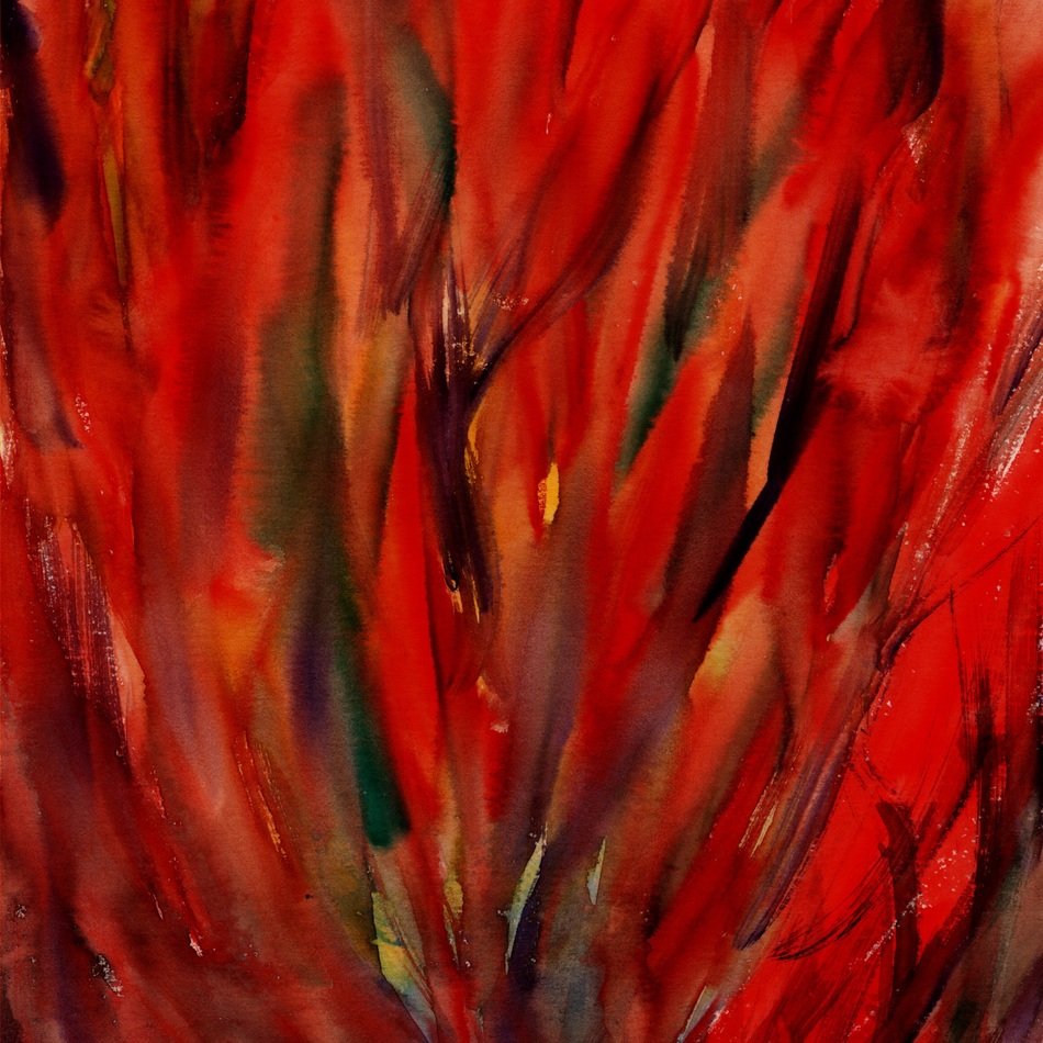 flame fire inflamed square