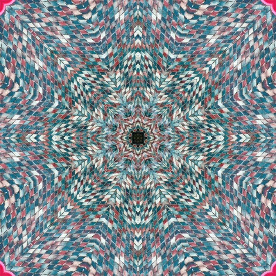 kaleidoscopes mosaic patterns