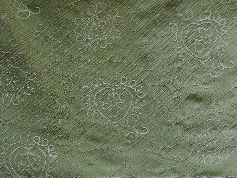 embroidery embroidered fabric cloth