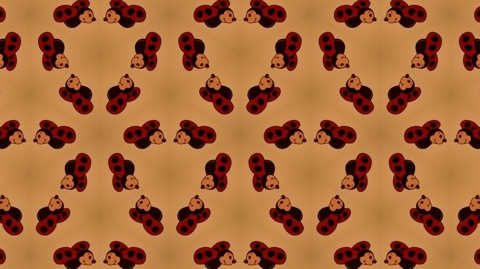 background children ladybug luck