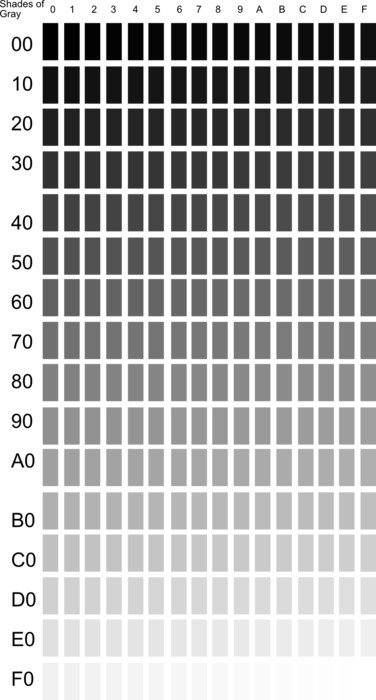 color palette shades design paint