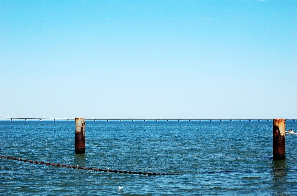 lisbon portugal sea edge of the