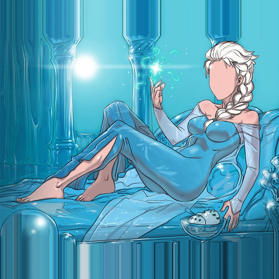 artwork fantasy girl design color