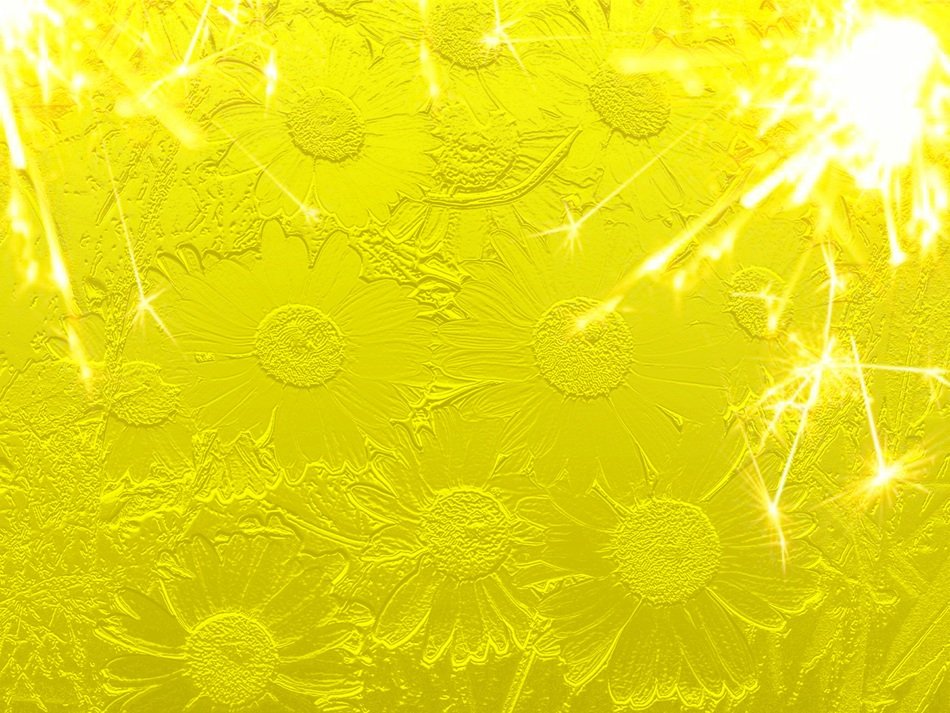 background floral golden sunny