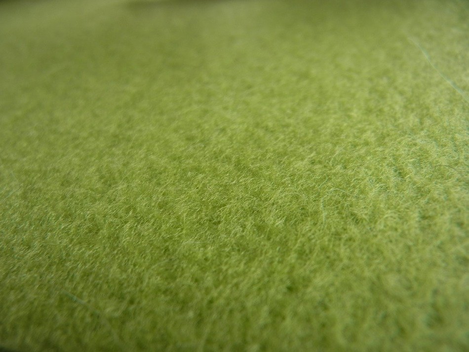 green texture boder fiber carpet