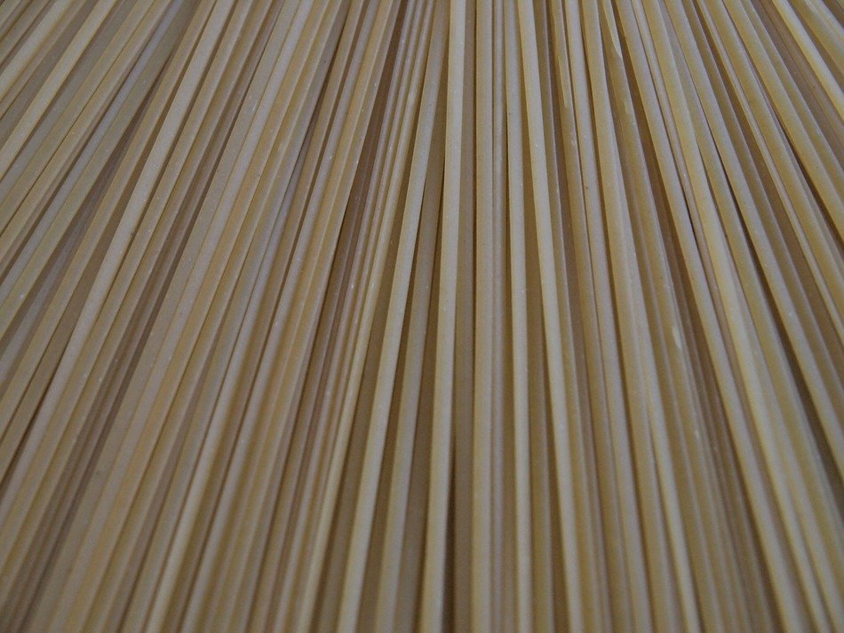 spaghetti pasta texture