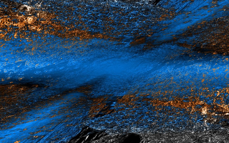 digital abstract blue background