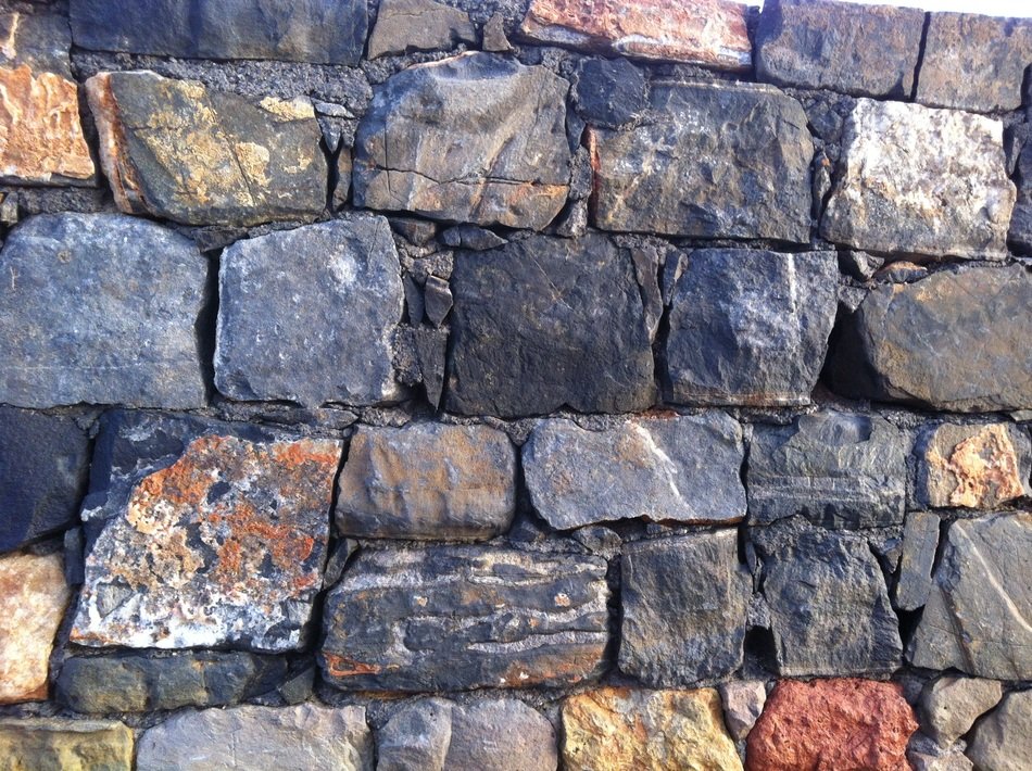 stones colorful wall background