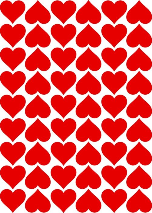 hearts tiles valentines patterns